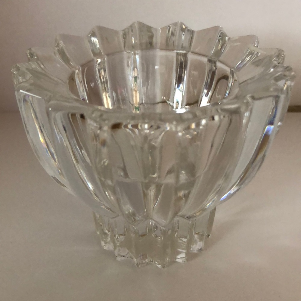 MIKASA Diamanté Crystal Candle holder